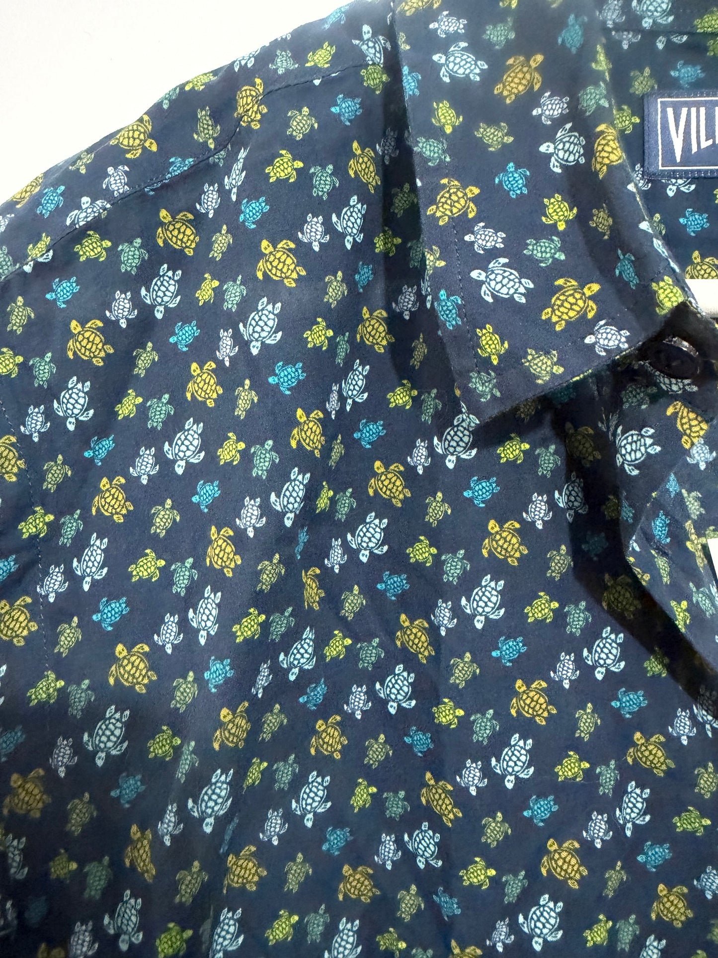 Pattern Vilebrequin Men’s Shirt, Size M