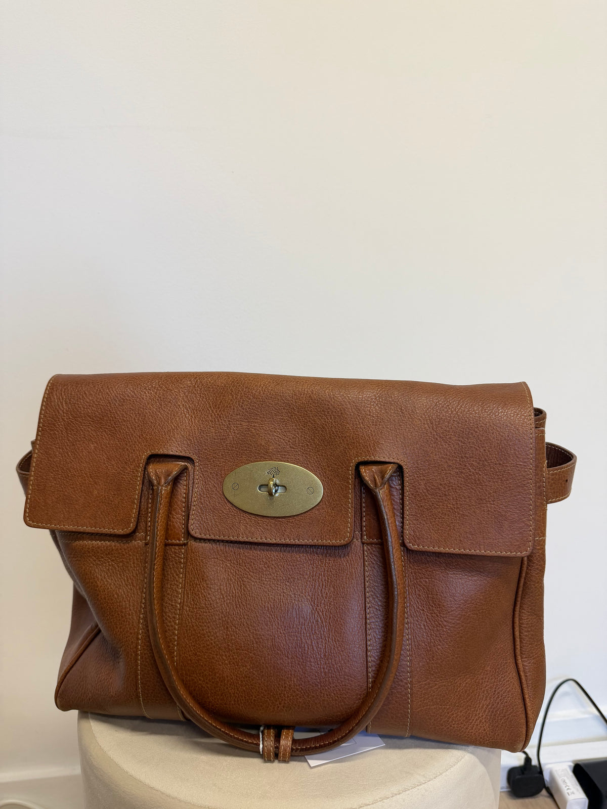 Preloved Mulberry Handbag Brown