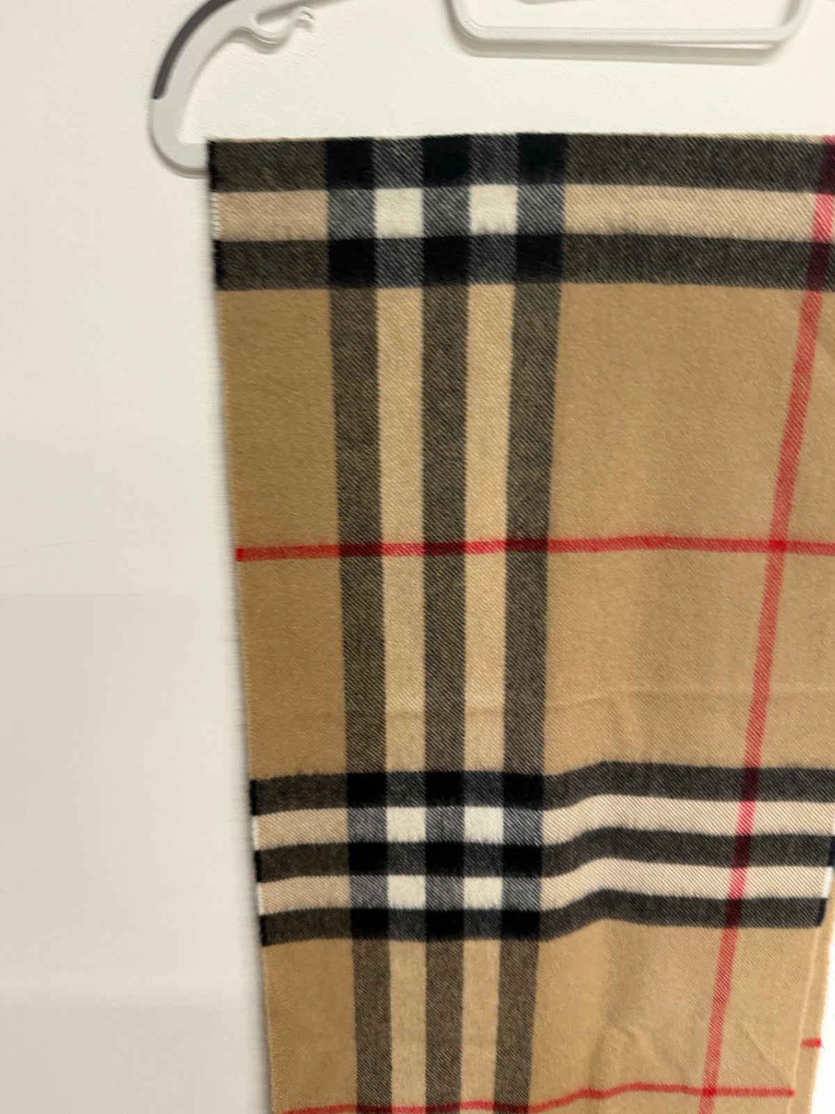 Preloved but NEW Burberry Cashmere Scarf Novacheck