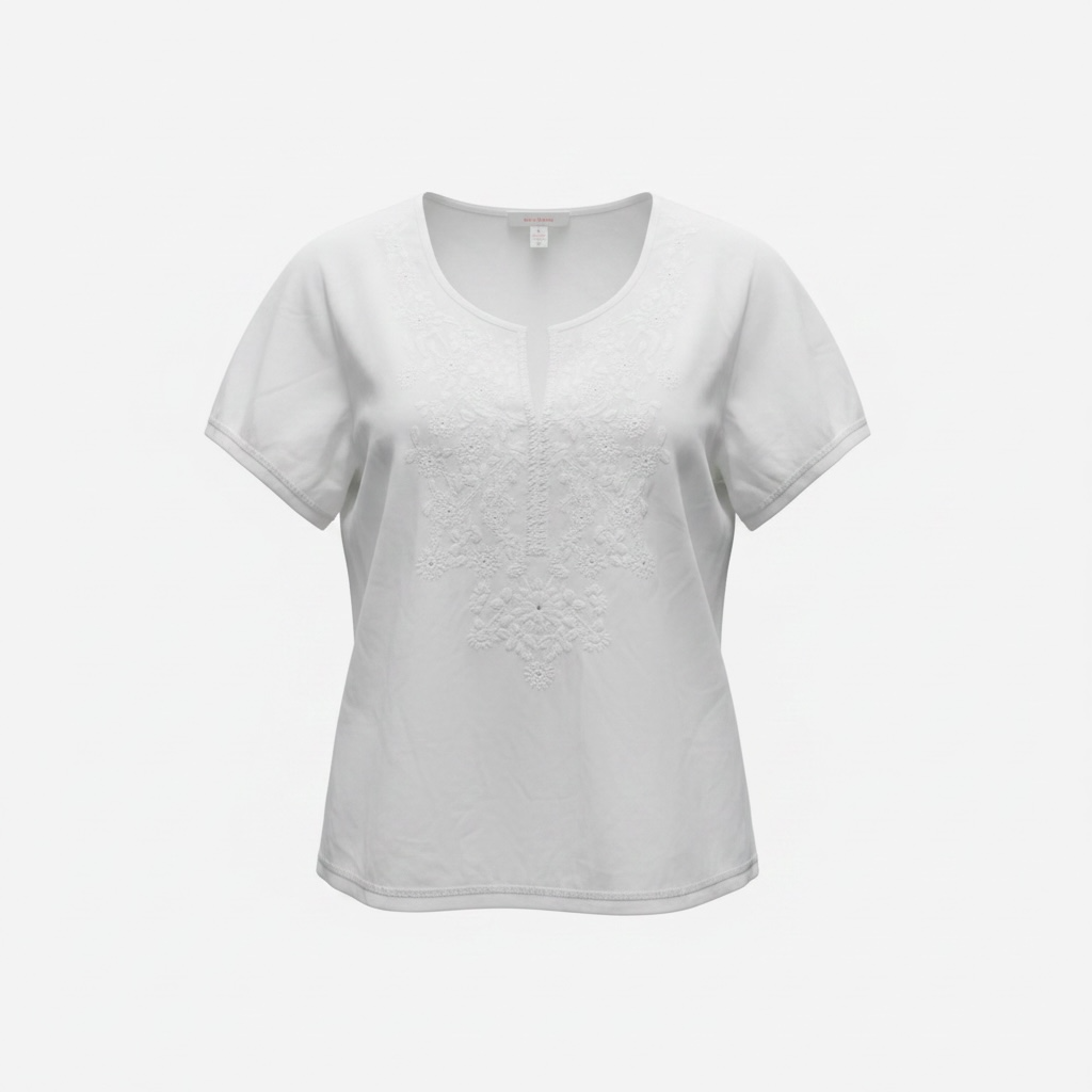 Pre-loved white Monsoon Blouse, Size 12