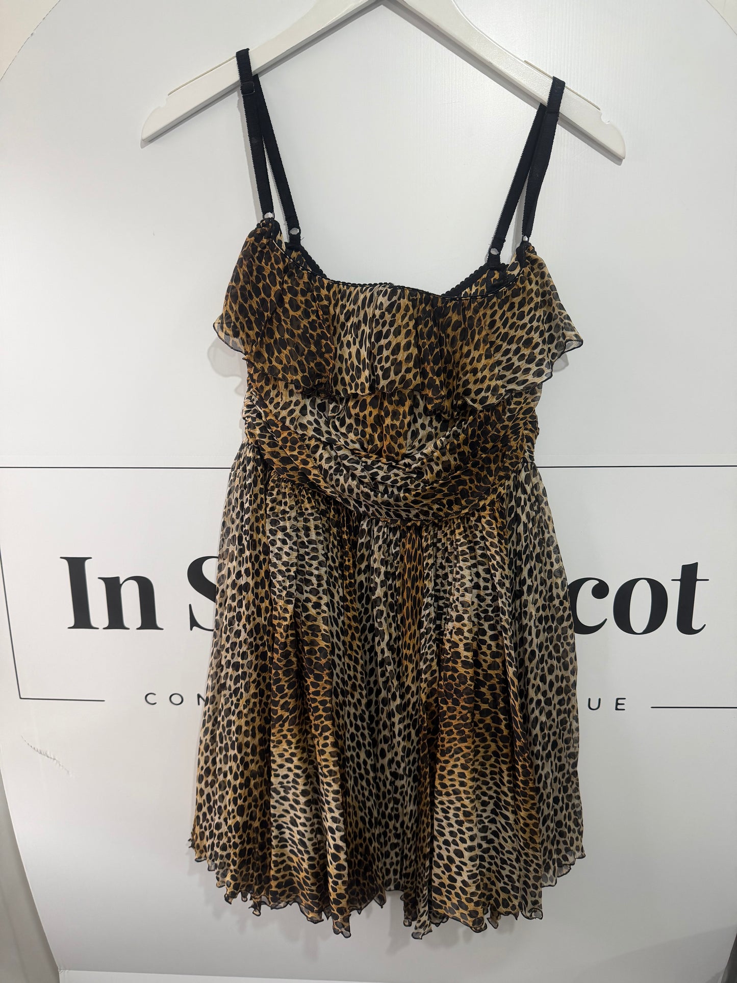 Leopard Dolce & Gabbana Dress, Size XS