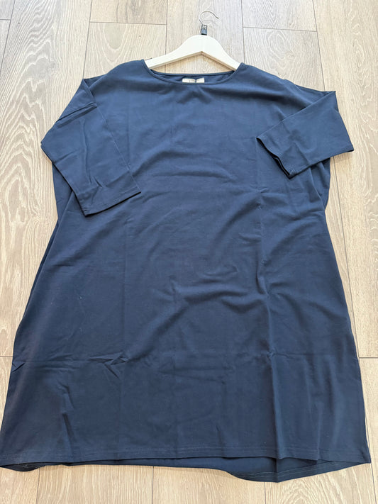Navy Hush Dress, Small