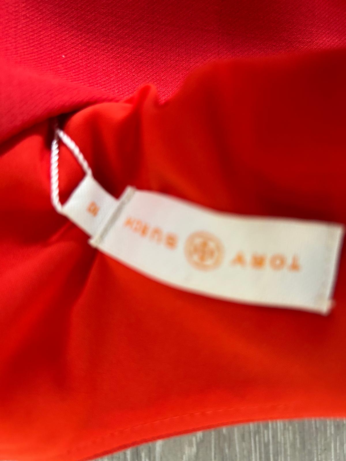 Preloved Red Tory Burch Dress, 10