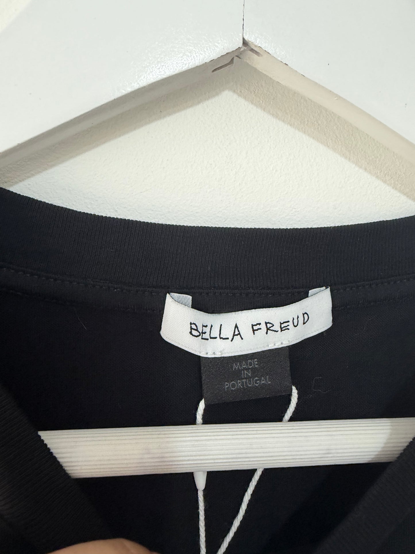 Preloved Black Bella Freud Top, Size M