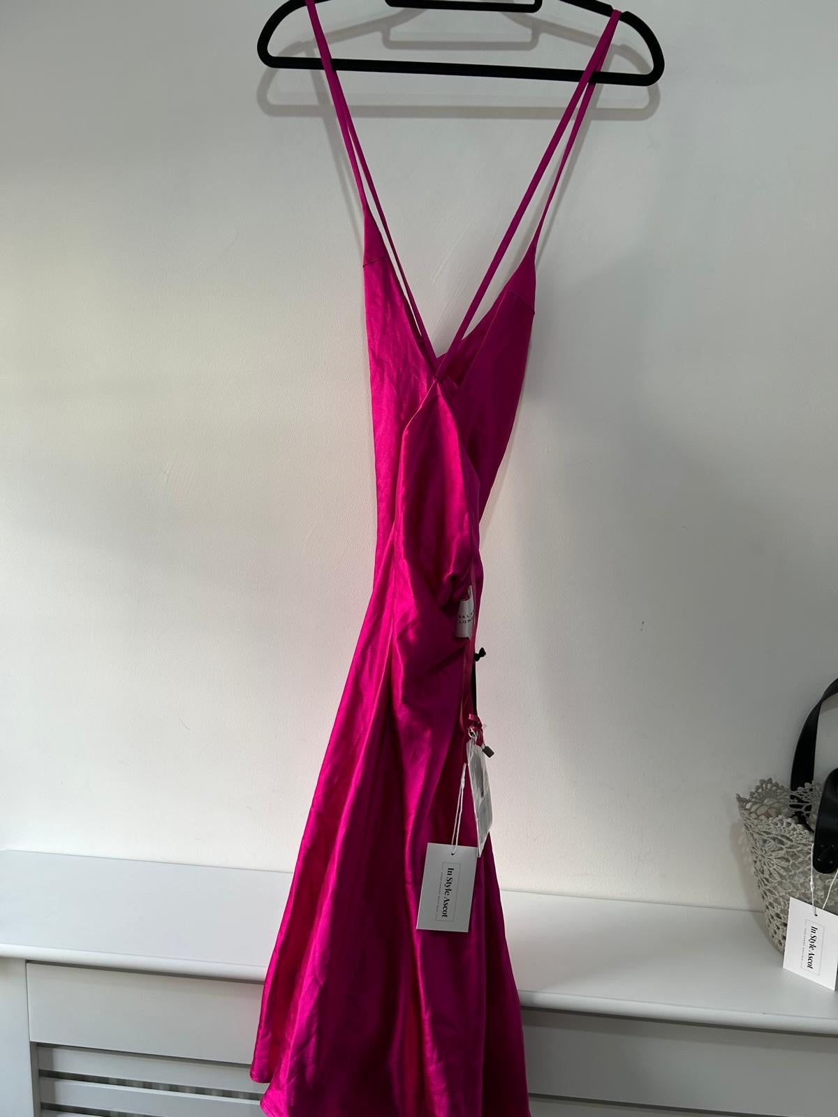 Pre-owned, Pink Galvan London Dress, Size 10