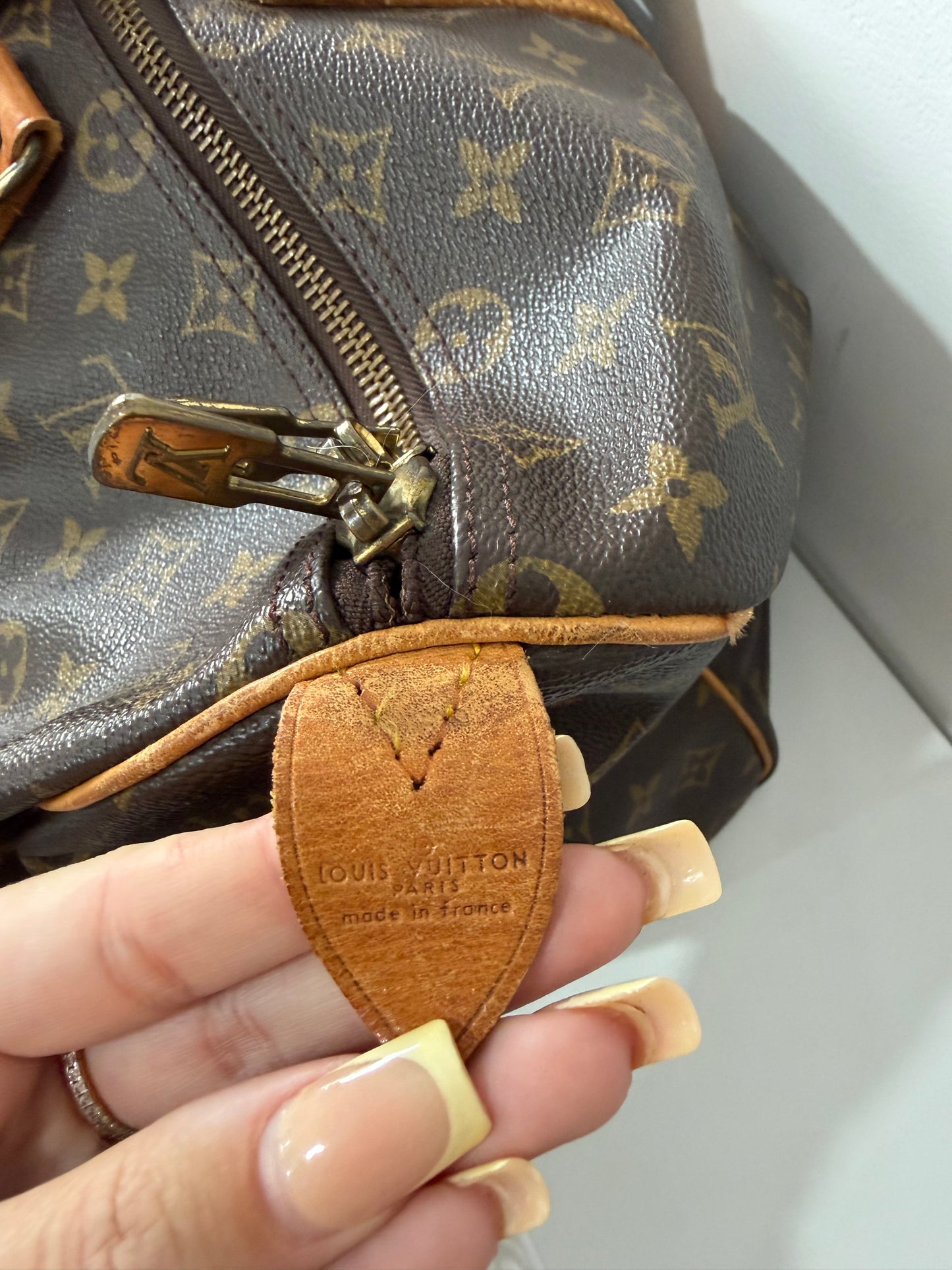 Pre-loved Monogram  Louis Vuitton Holdall, 45