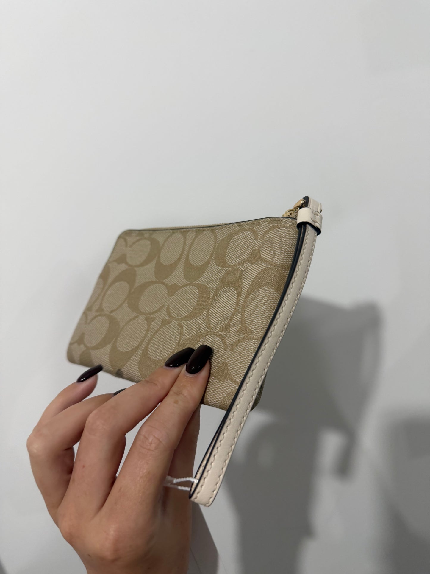 Monogram Coach Wallet Clutch