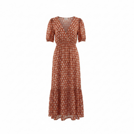Preloved Burnt Orange Dress Busby & Fox Dress, Small