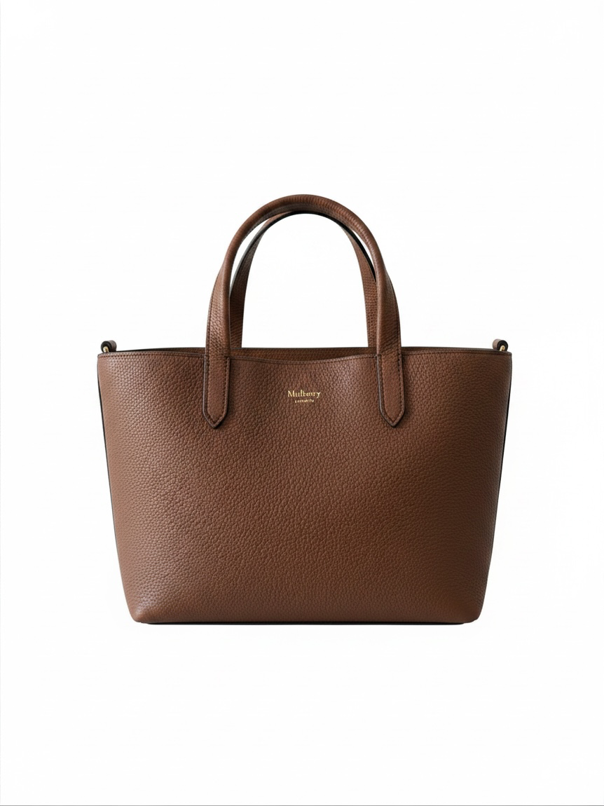 Preloved Mulberry Handbag Alder Tote, Small Oak