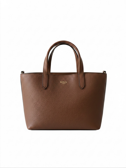 Preloved Mulberry Handbag Alder Tote, Small Oak