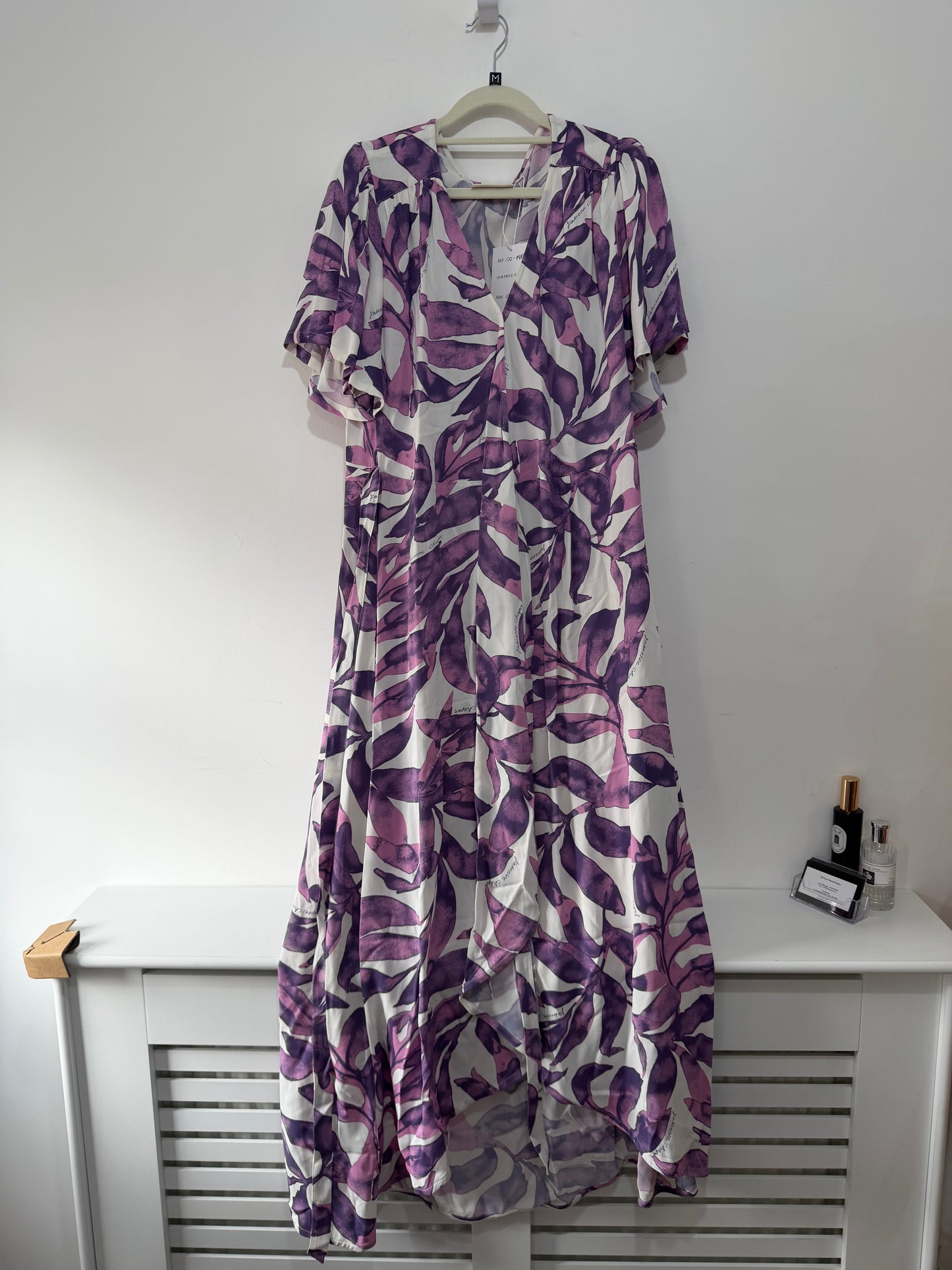 Preloved, Lilac Fabienne Chapot Dress, UK 12