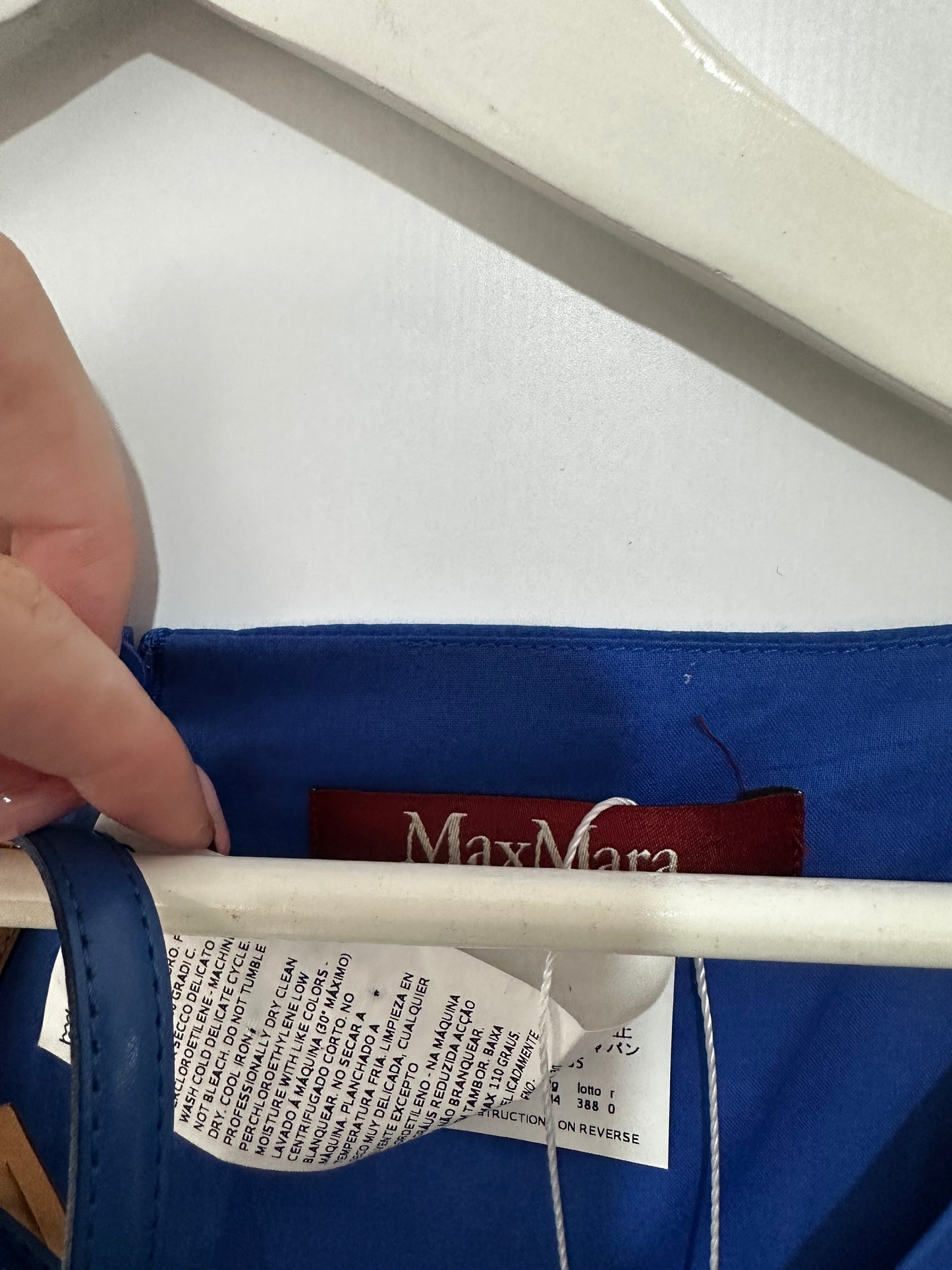 Blue MaxMara Studio Dress, Size 12