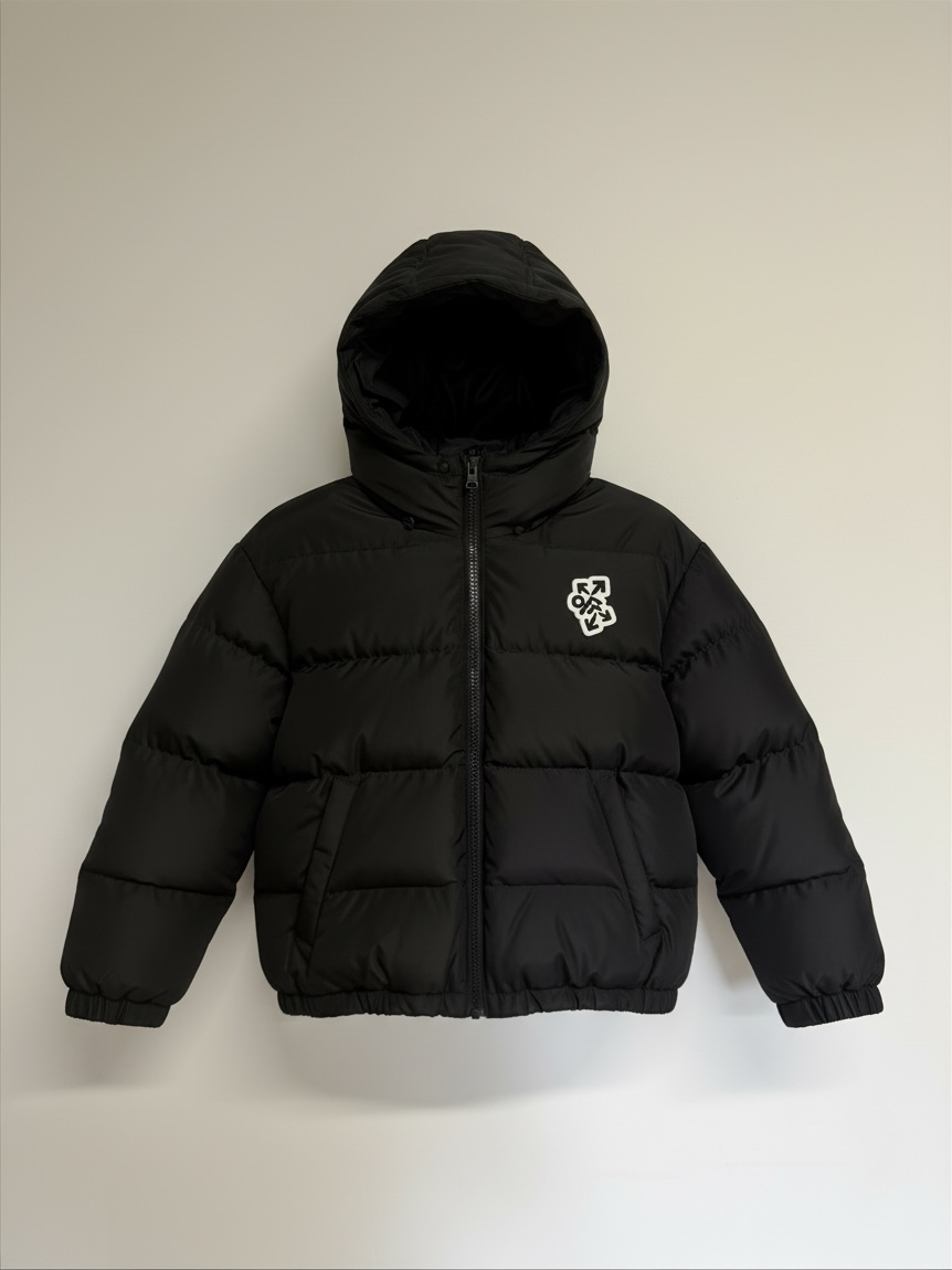 Preloved Off White Kids Coat Age 8