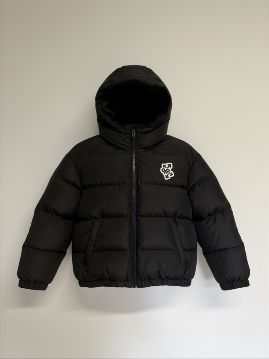 Preloved Off White Kids Coat Age 8