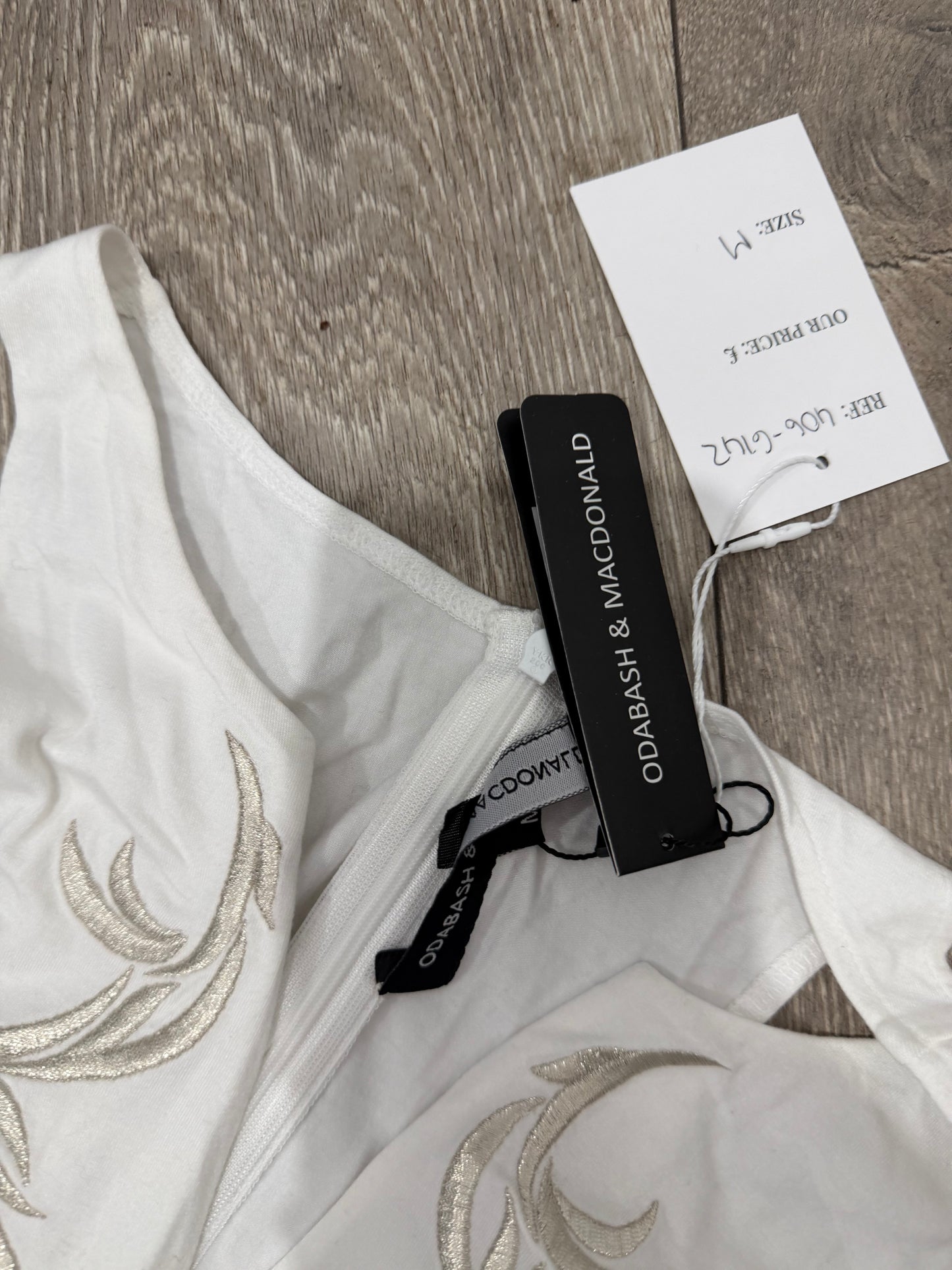 White Odabash & Macdonald Dress, M