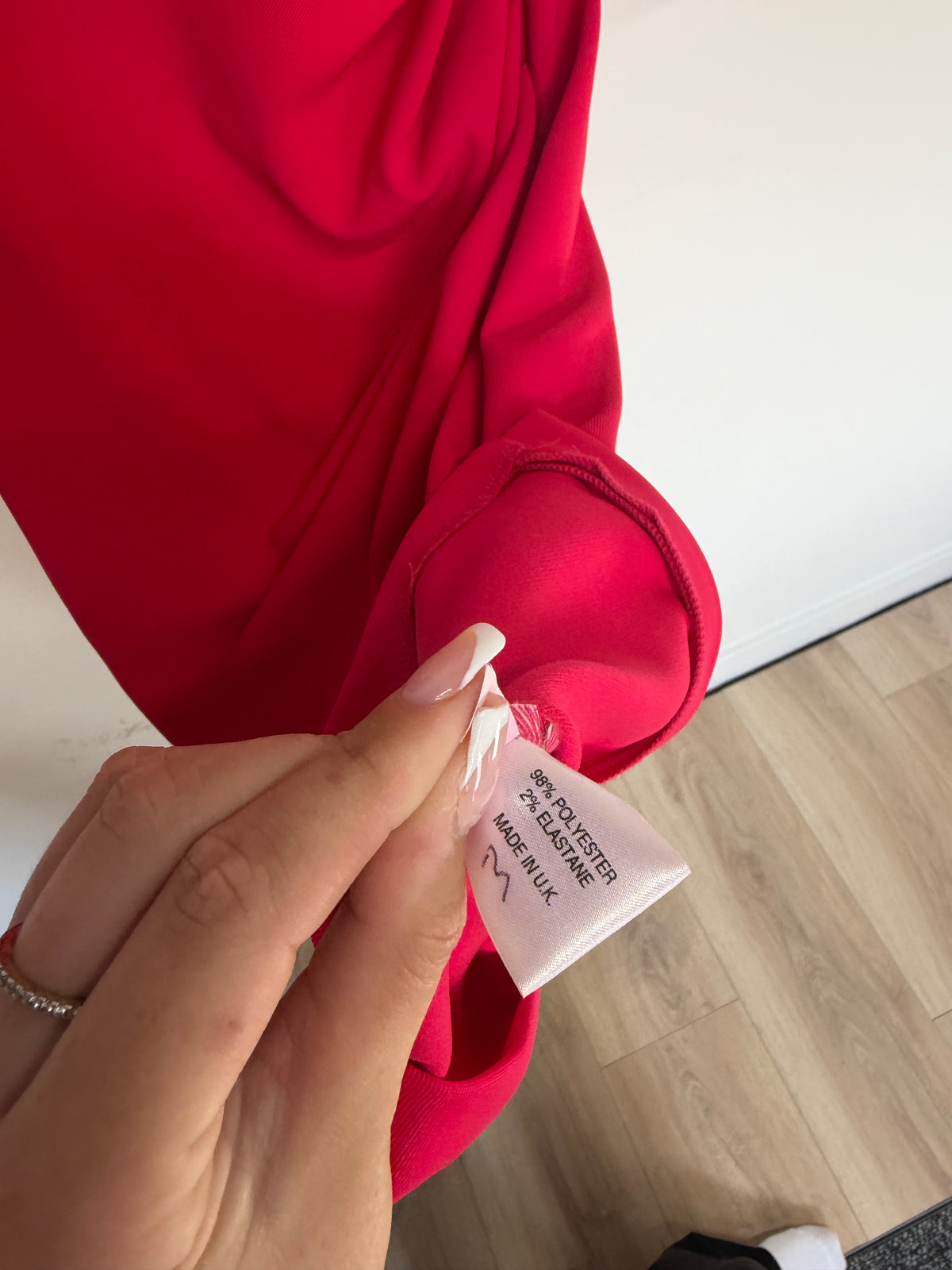 Preloved Lady Something Dress Size Small Pink