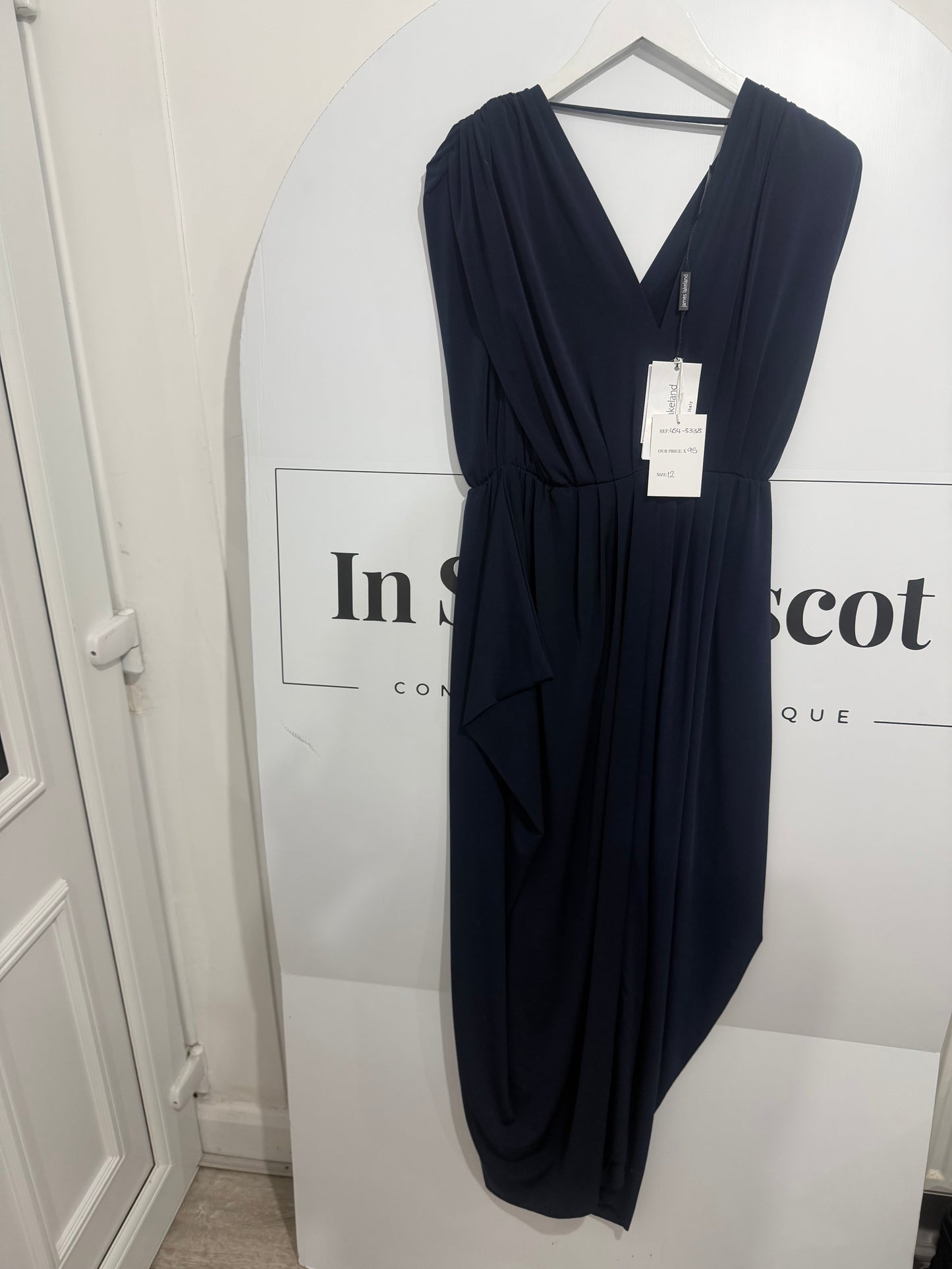 Navy James Lakeland Brand New Dress, Size