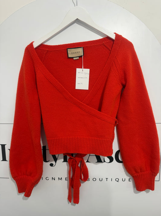 Orange Gucci Jumper, M