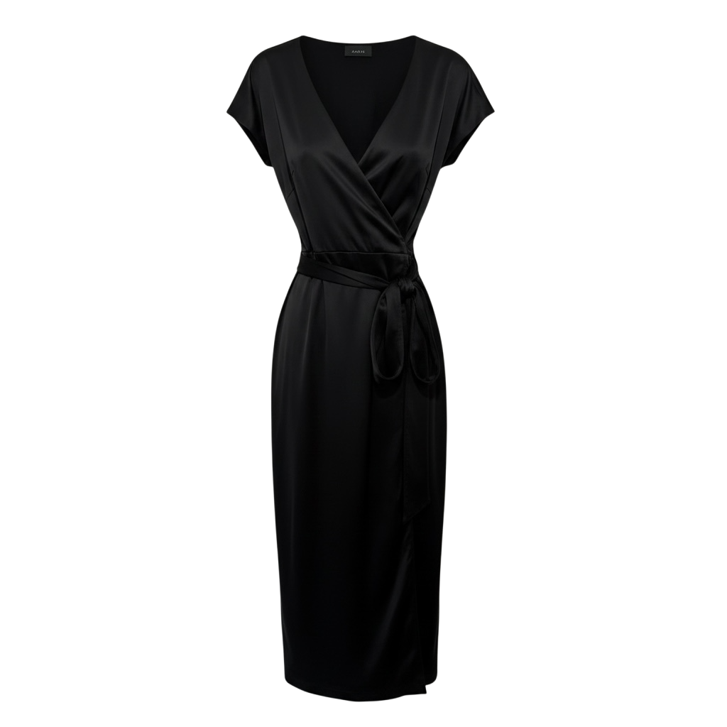 Pre-owned, Black AKRIS Dress, UK 6-8