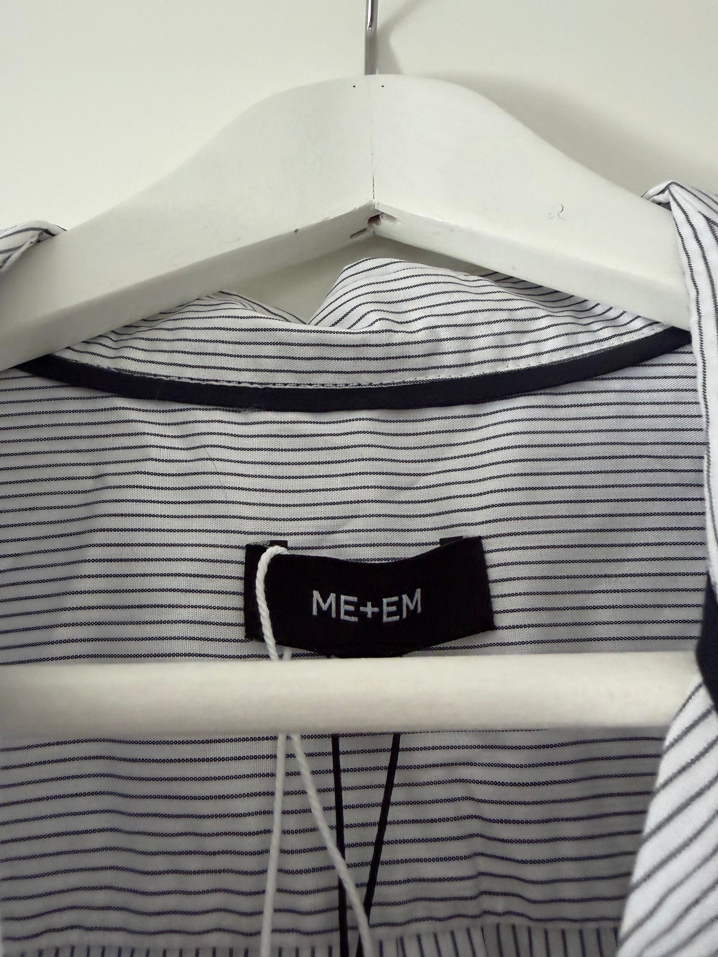 Pre-loved Striped BNWT Me + Em Blouse, 16