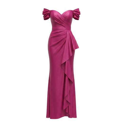 Preloved Pink Badgley Mischka, BNWT Dress, 10