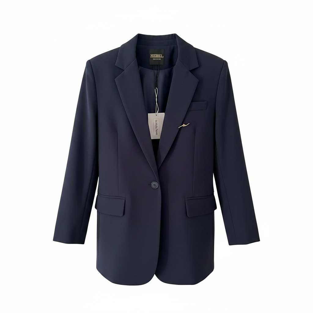 Pre-Loved Navy Rebel Blazer, M