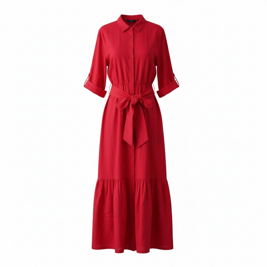 Red Club L Dress, Size 12