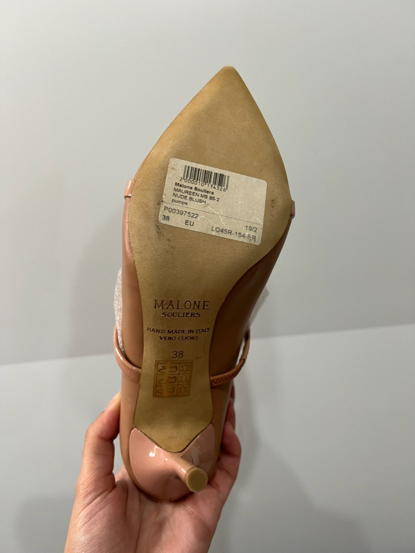 Nude Malone Souliers Heels, 38-5