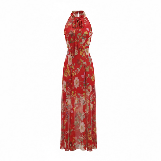 Preloved, Red Hobbs Dress, UK 12