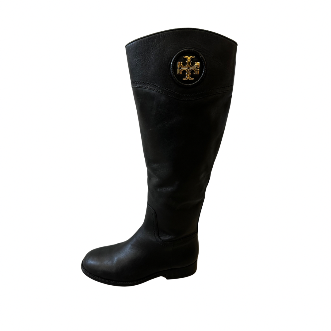 Tory Burch Black Knee High Boots - 5