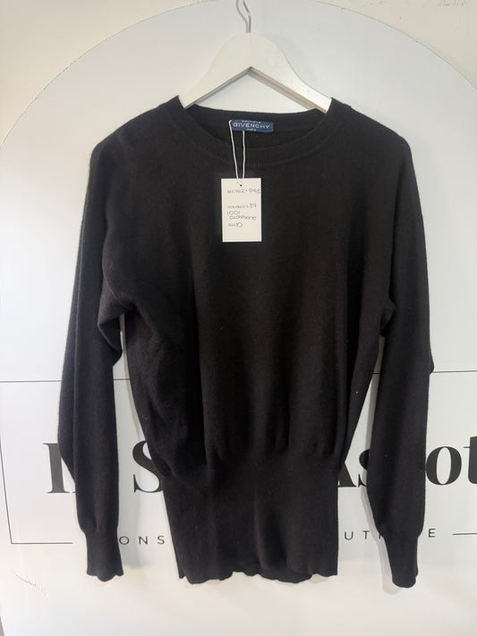 Black Givenchy Jumper, Size 42 (UK 10)
