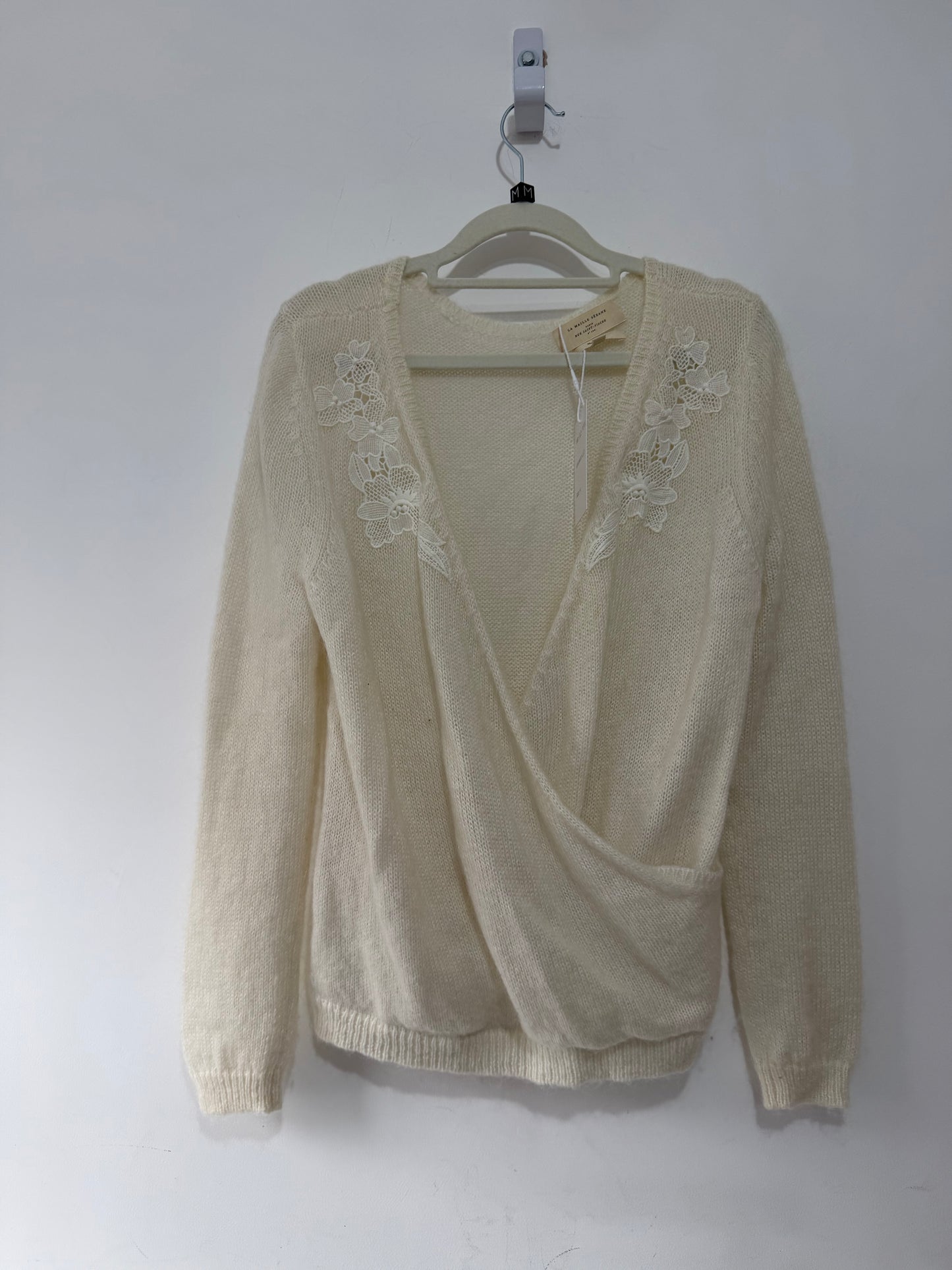 Preloved La Maille Suzanne Jumper Medium Cream