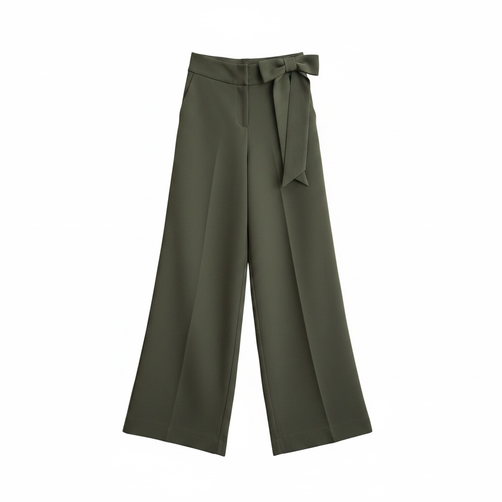 Pre-loved Khaki Ted Baker Trousers, XS