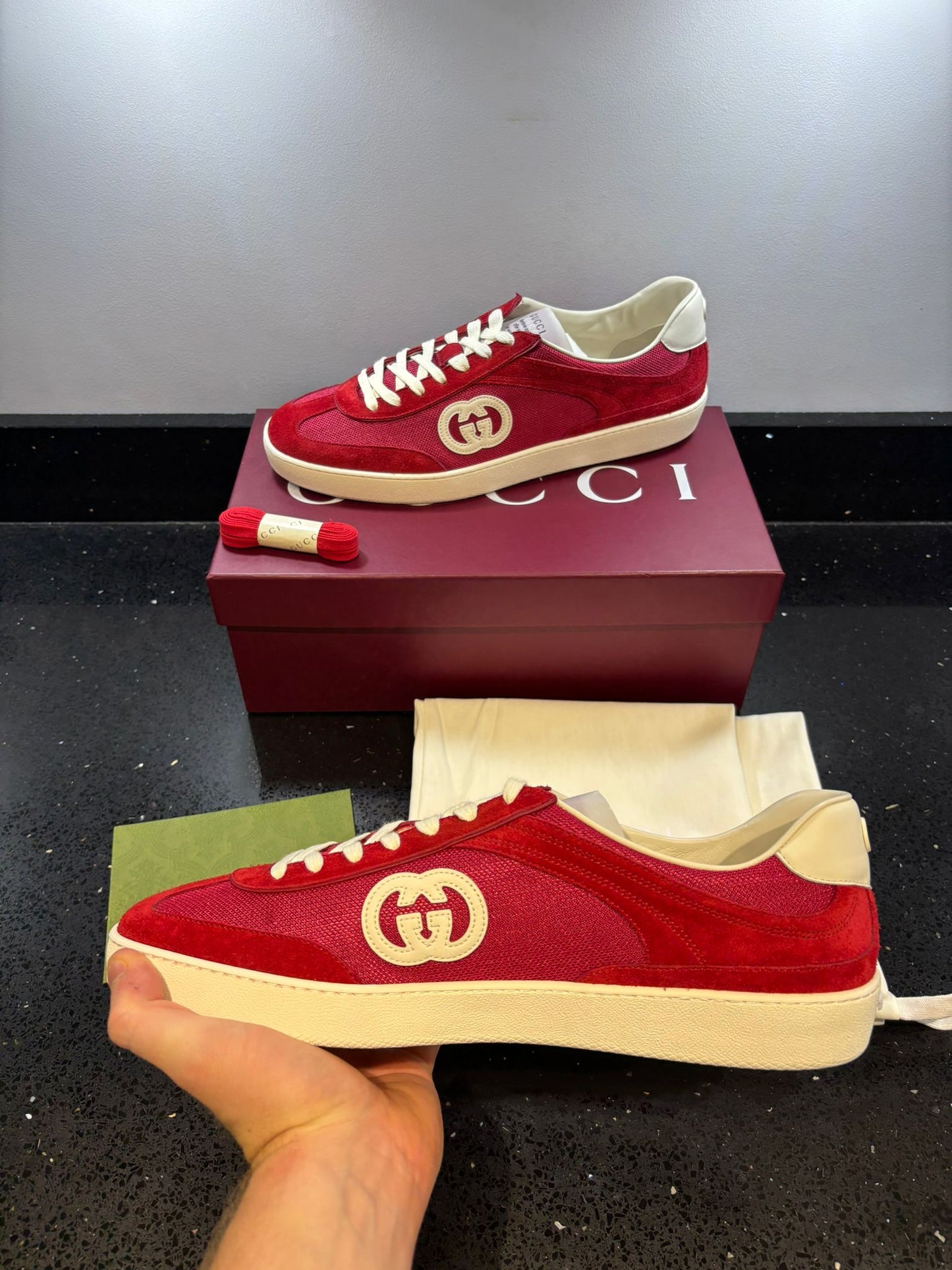 Brand New Gucci Sneakers, Mens Size 13 (Fit a 12Wide)