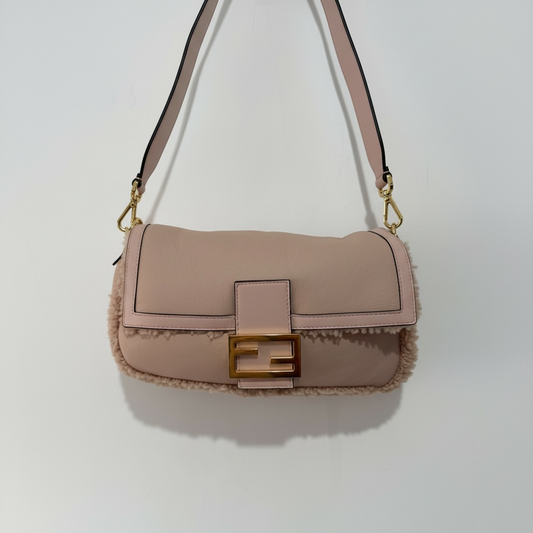 Pre-owned, Brand New Pink Fendi Baguette Bag