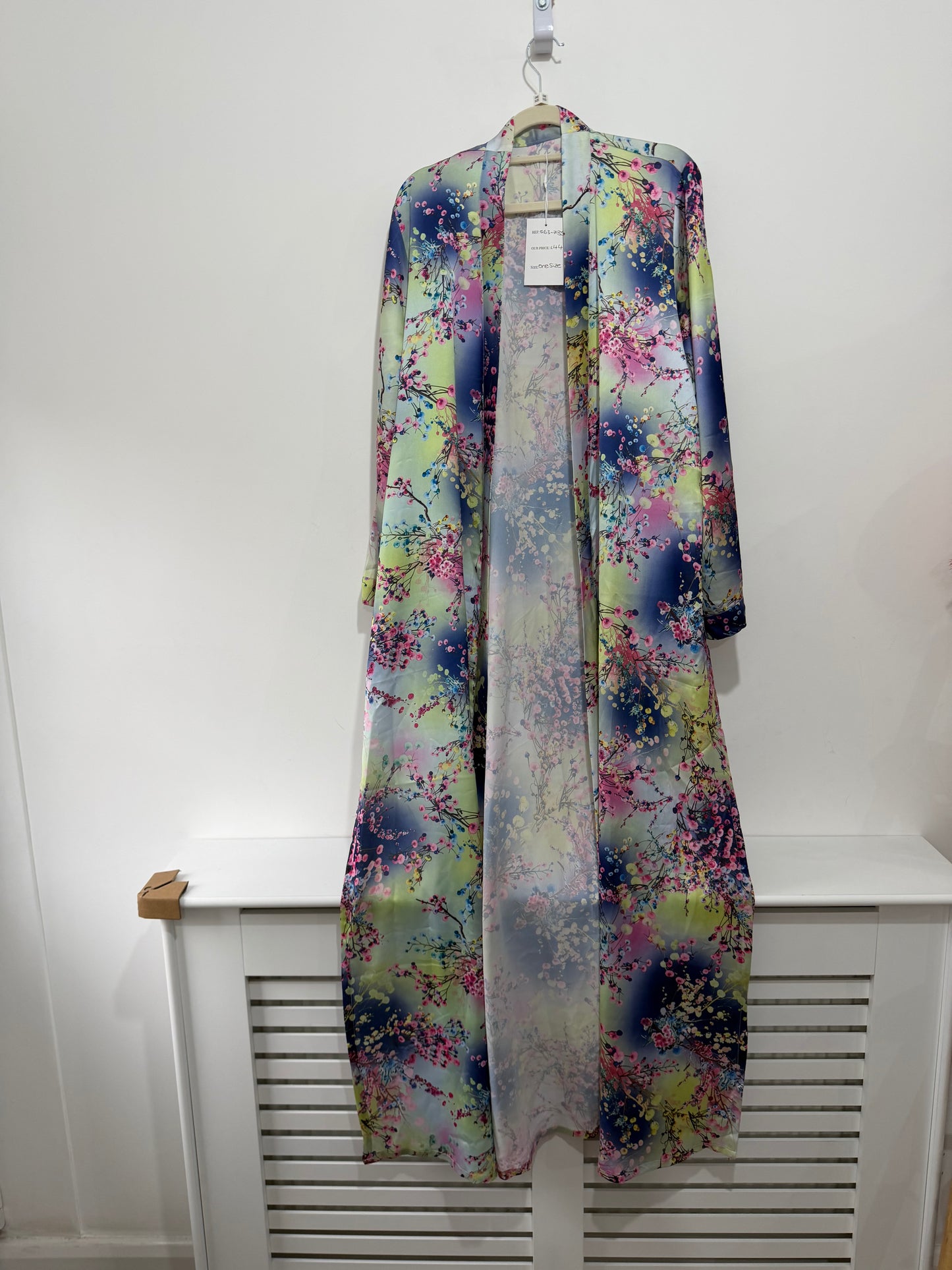 Pre-owned, Cherry Blossom Kaftan and Kimono Kimono, One Size