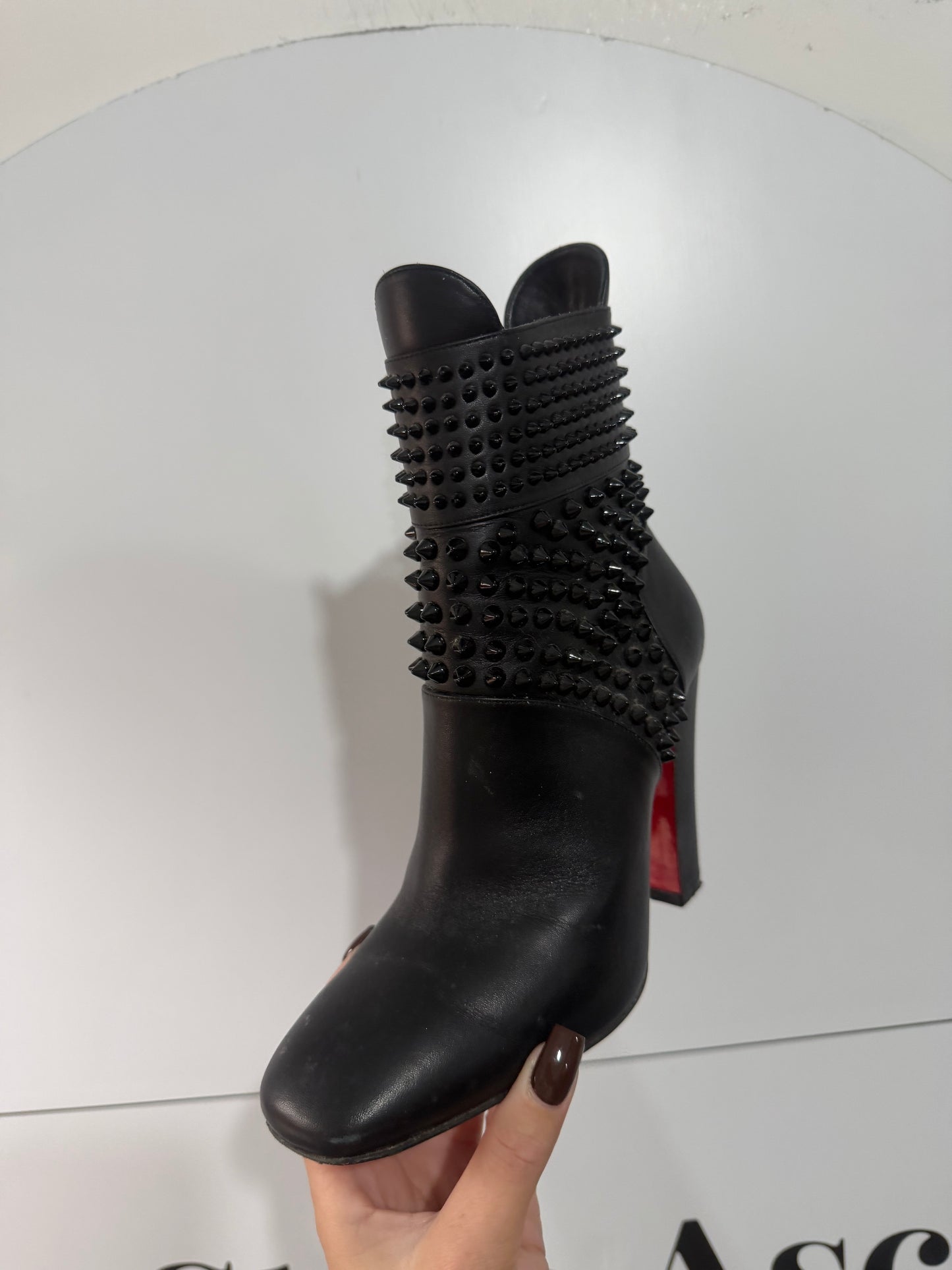 Black Christian Louboutin Heeled boots, 3