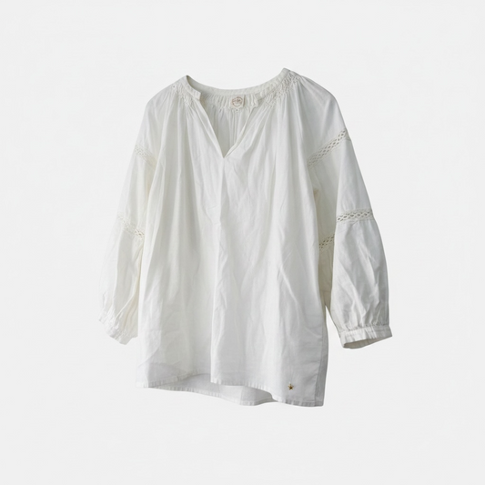 Preloved, White Mes Petits Hauts Top, 12