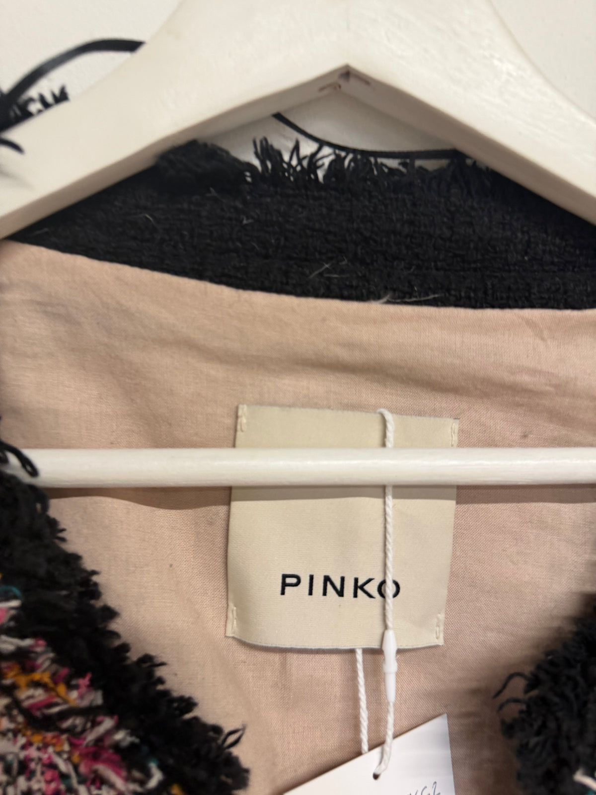 Preloved Pinko Jacket Size 10 Multi Pink