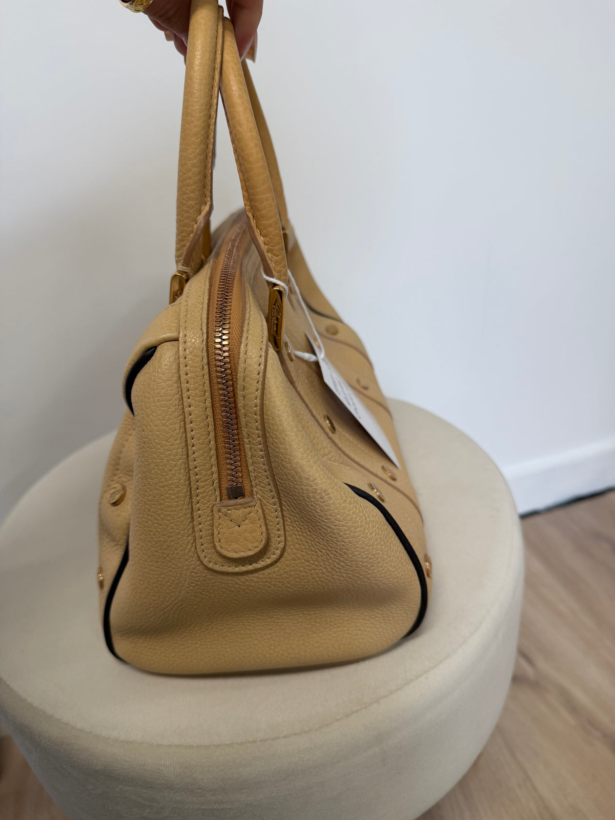 Preloved Chopard Handbag Small Beige
