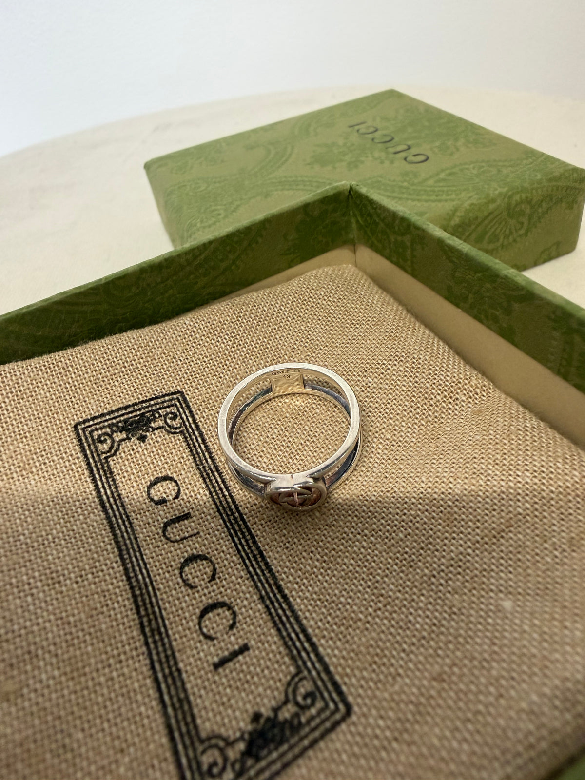 Preloved Gucci Jewellery - Ring Size 13