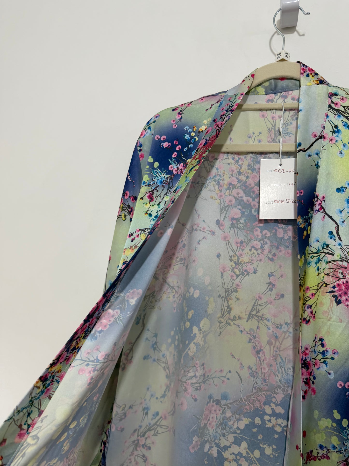 Pre-owned, Cherry Blossom Kaftan and Kimono Kimono, One Size