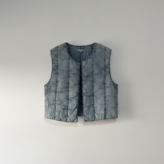 Preloved, Blue Rails Waistcoat, Medium