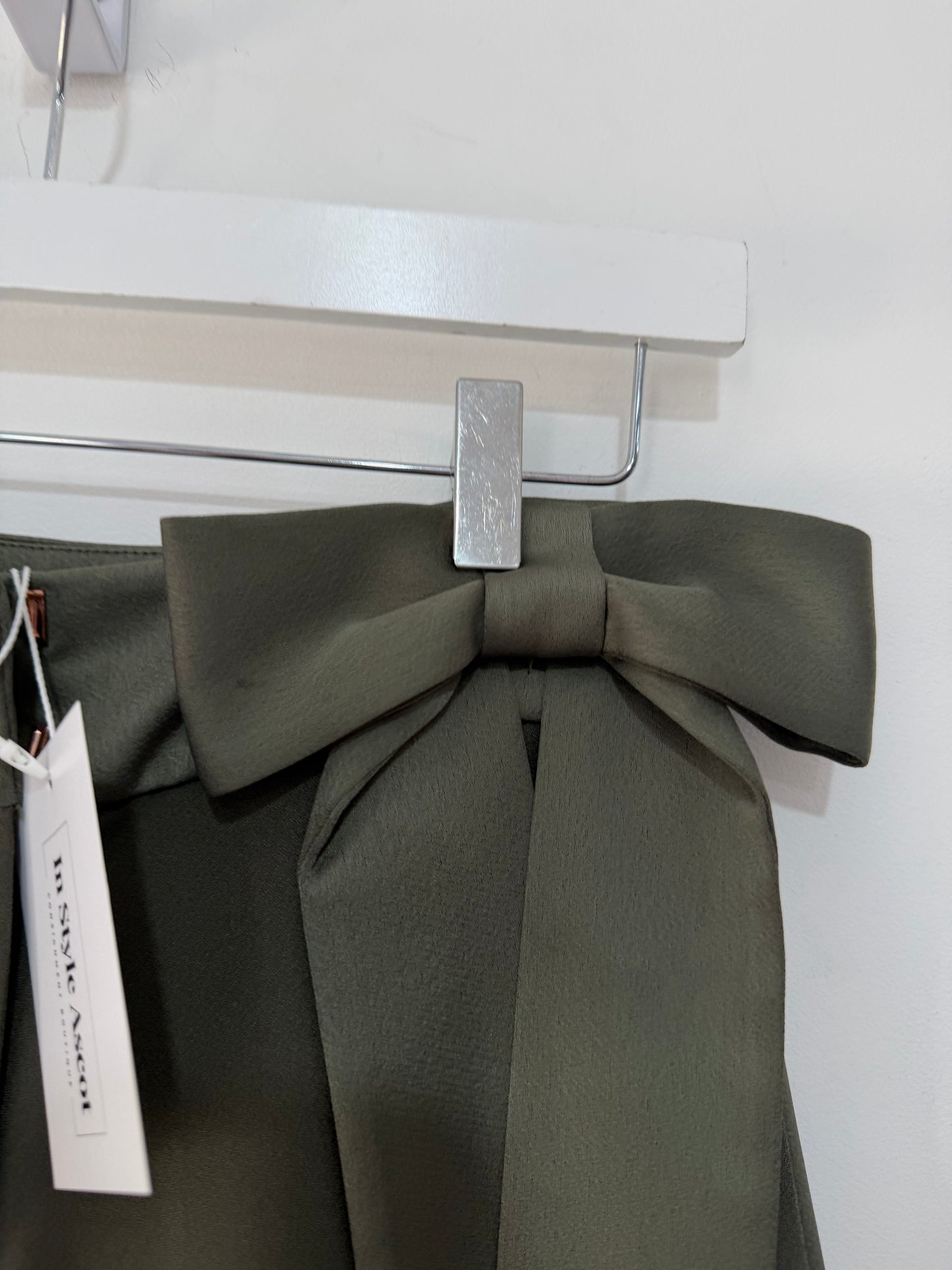 Pre-loved Khaki Ted Baker Trousers, XS