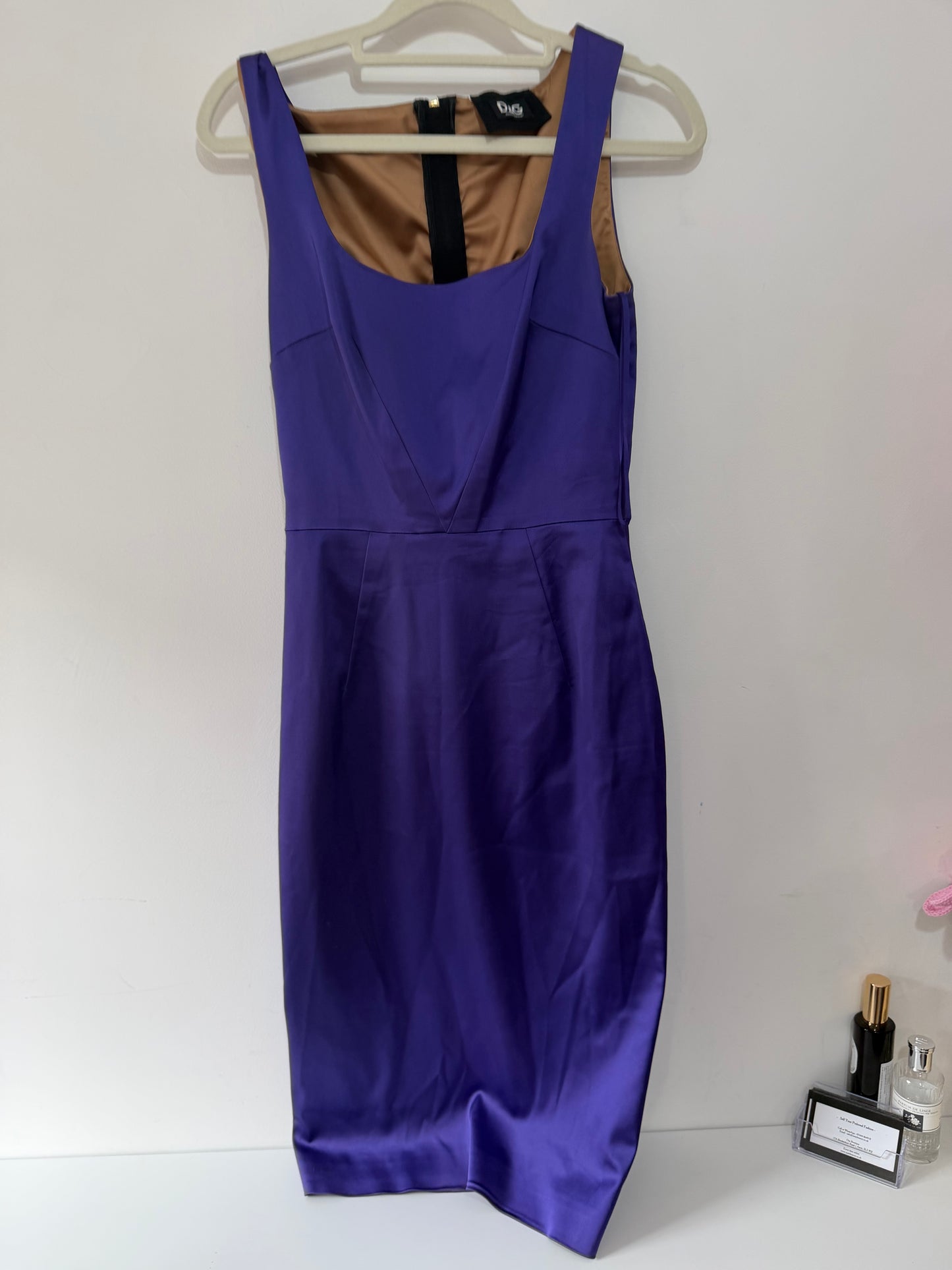 Preloved, Purple Dolce & Gabbana Dress, UK 10