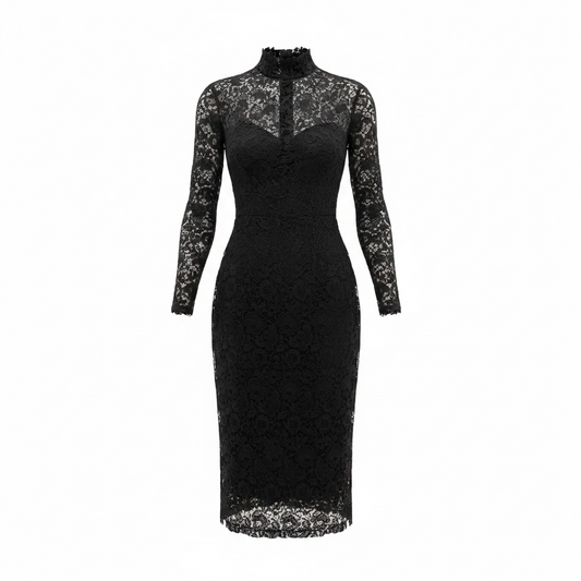 Pre loved, Black Ralph Lauren Dress, UK 10