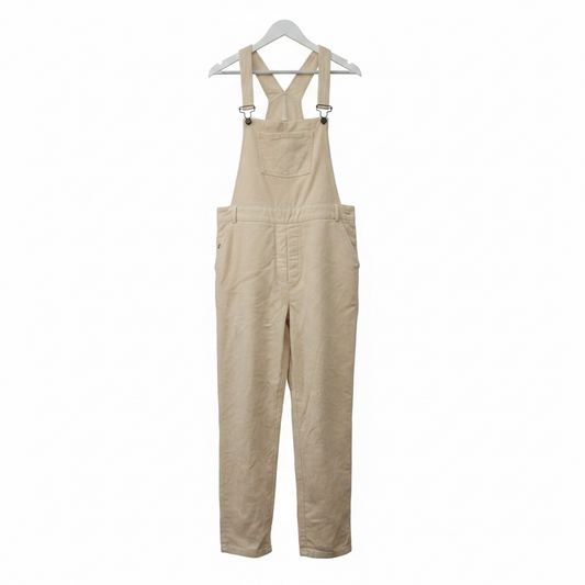 Preloved BRAND NEW Cream Aspiga Jumpsuit, Size L