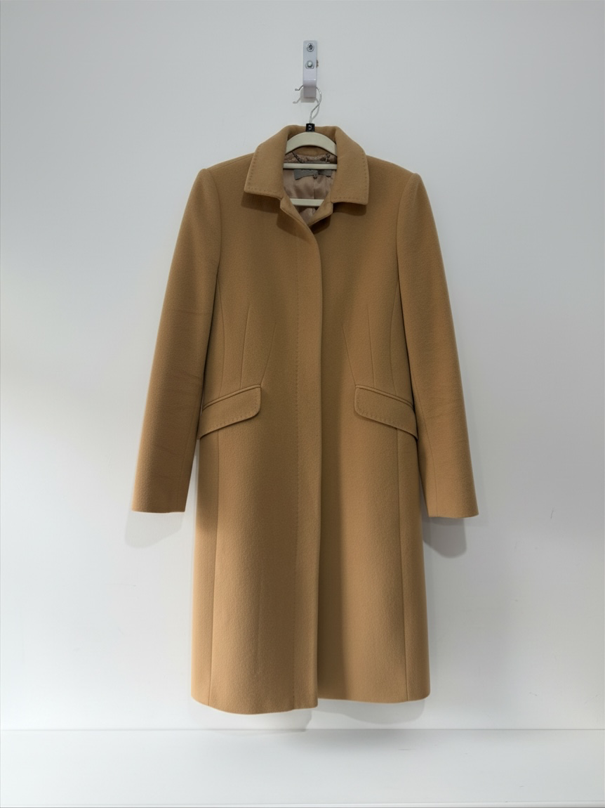 Preloved Jigsaw Coat Size 10 Camel