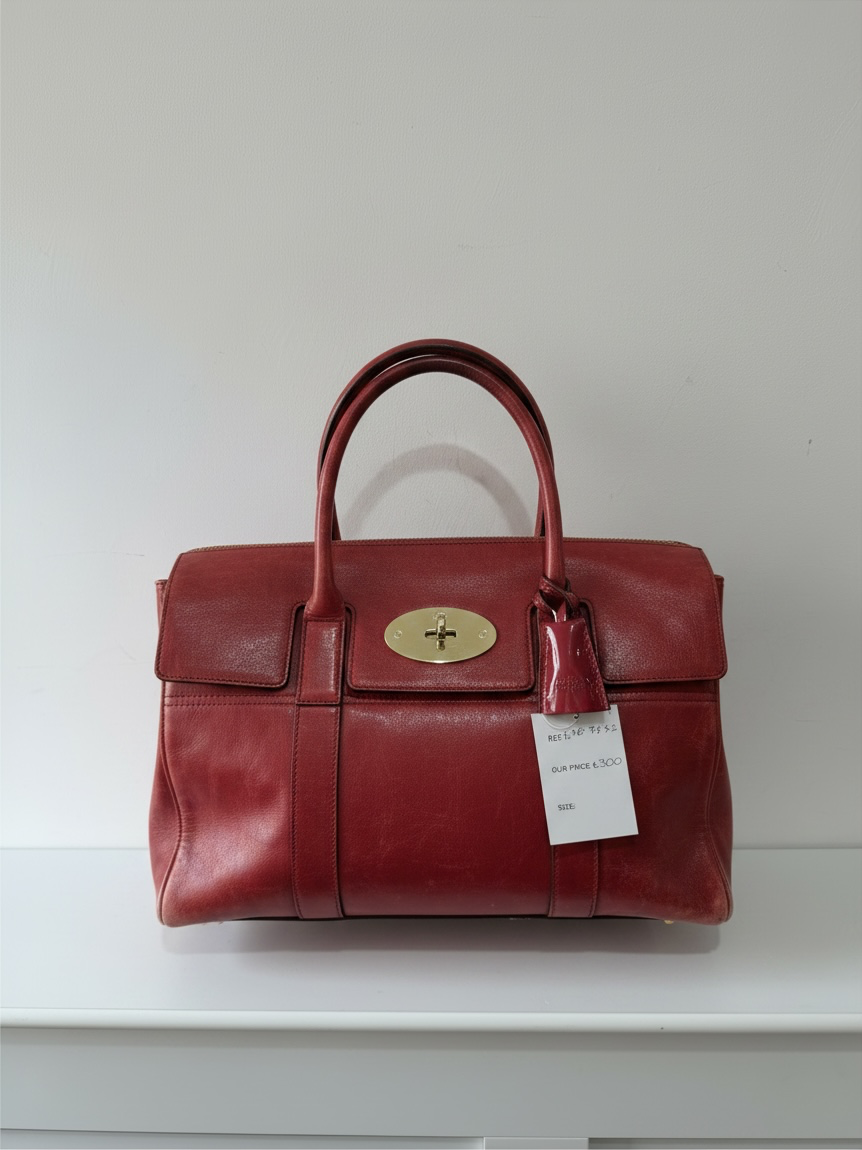 Preloved Mulberry bayswater Burgundy