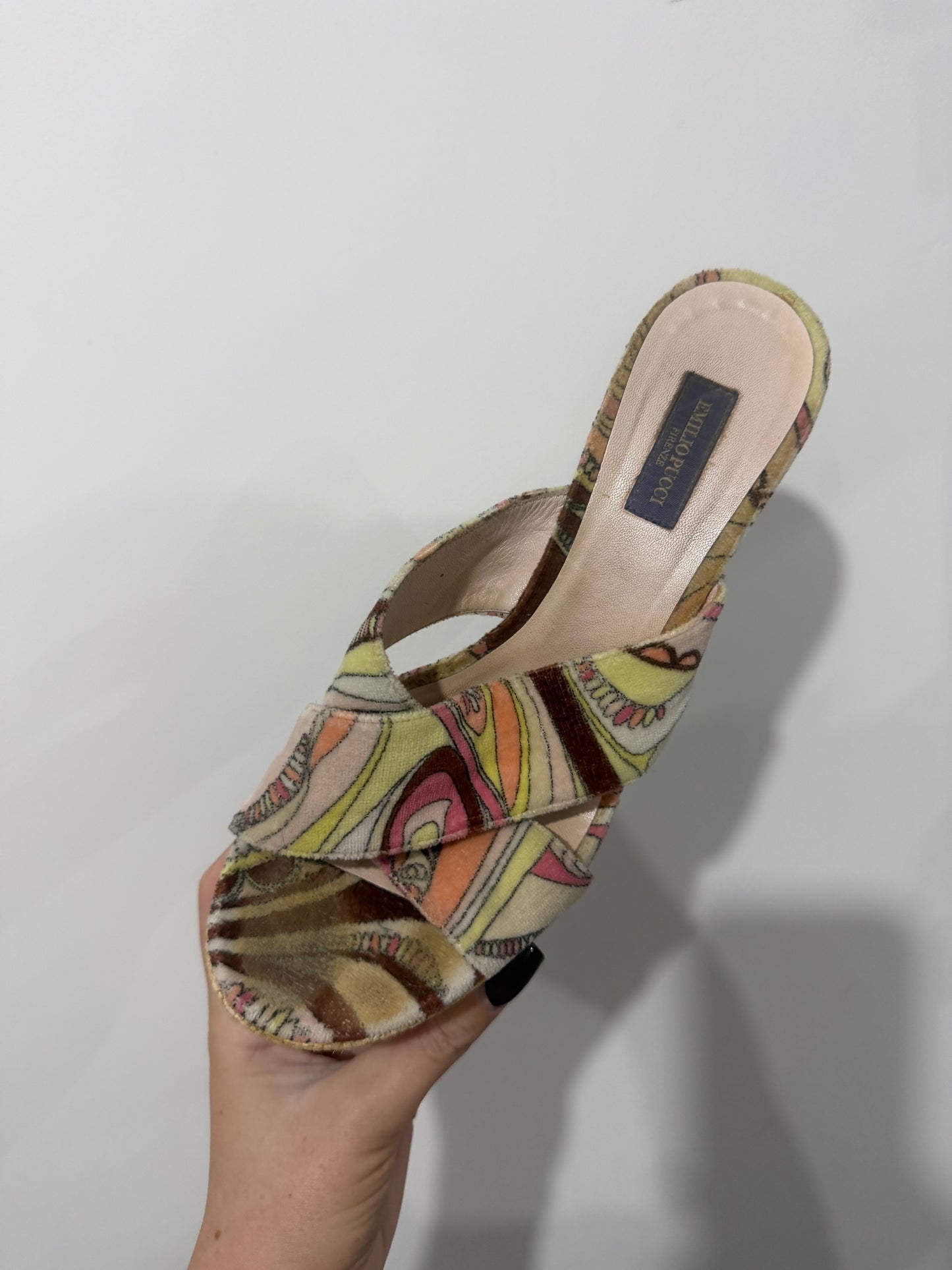 Multi Pucci Wedges, Size 39